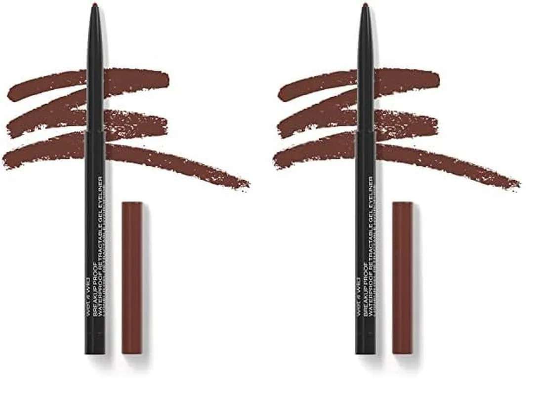 Mega Last Breakup Proof Retractable Eyeliner - Waterproof 16-Hour Long-Lasting Wear, Cruelty-Free & Vegan - Blackest Black