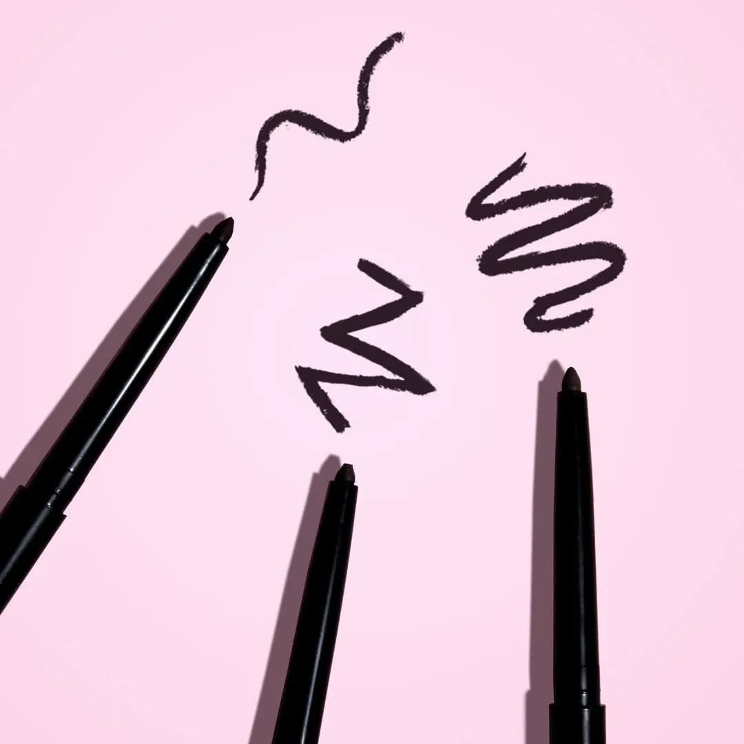 Mega Last Breakup Proof Retractable Eyeliner - Waterproof 16-Hour Long-Lasting Wear, Cruelty-Free & Vegan - Dark Brown