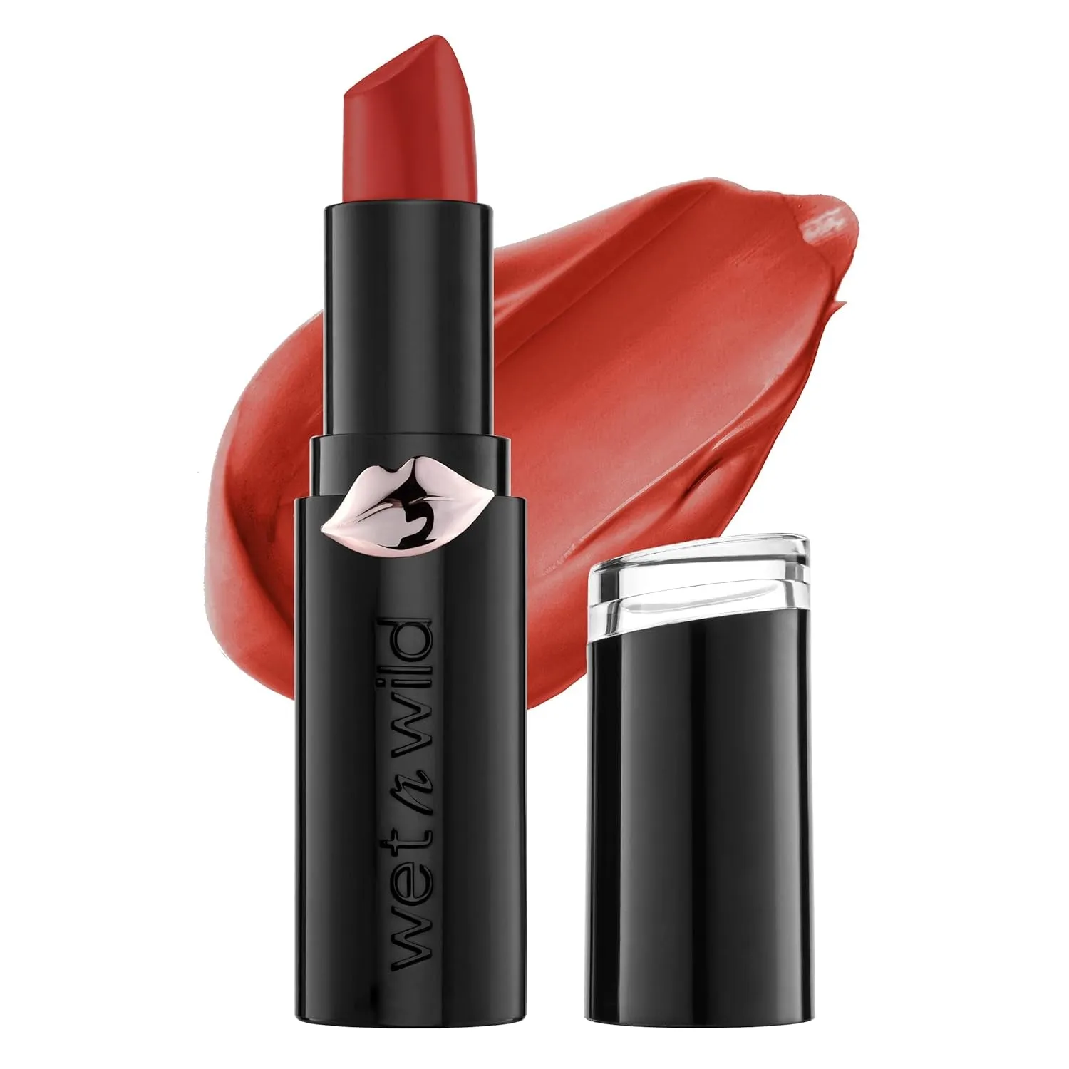 Mega Last Matte Lip Color, Semi Matte Hyaluronic Acid Infused, Long Lasting Full Coverage for a Nourishing Pout, Cruelty-Free & Vegan - Never Nude