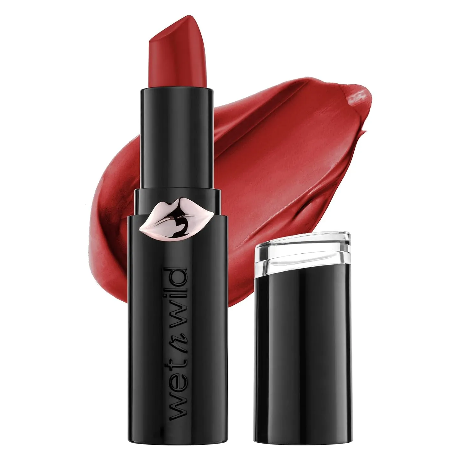 Mega Last Matte Lip Color, Semi Matte Hyaluronic Acid Infused, Long Lasting Full Coverage for a Nourishing Pout, Cruelty-Free & Vegan - Never Nude