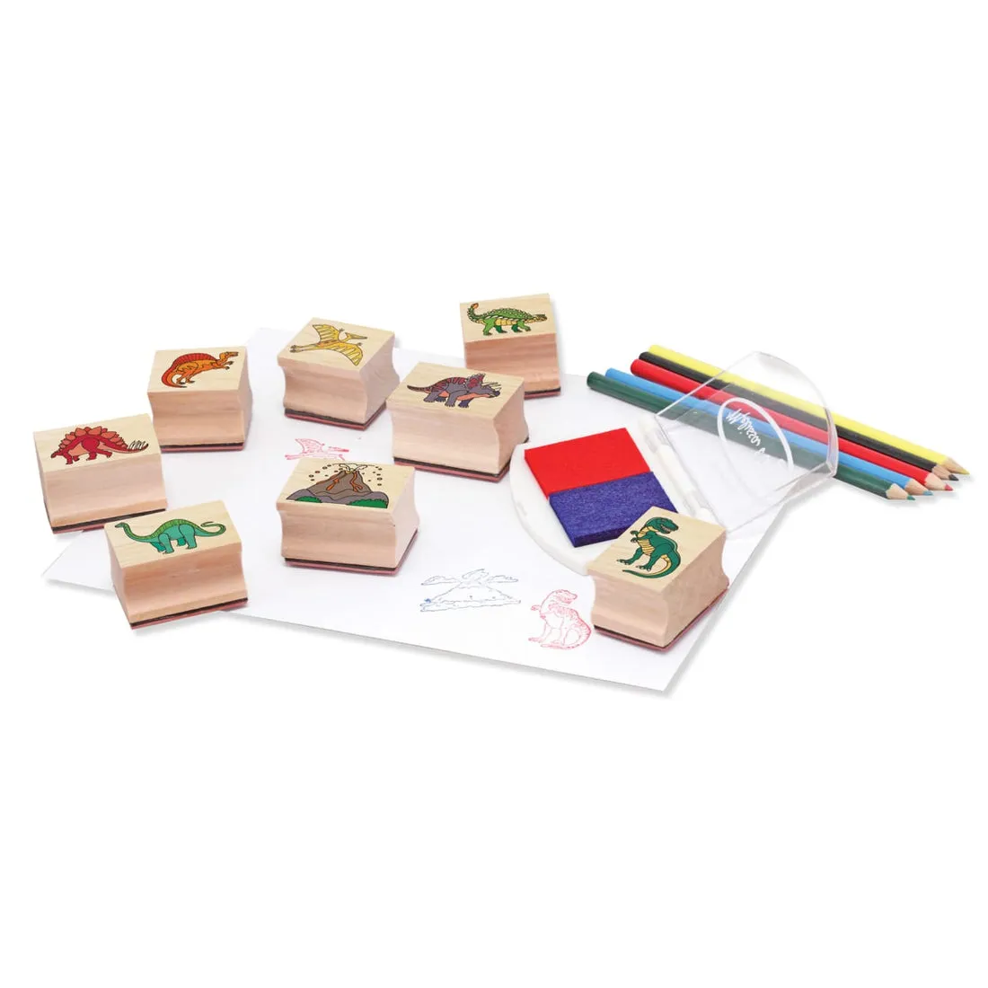 Melissa & Doug Stamp Set: Dinosaurs