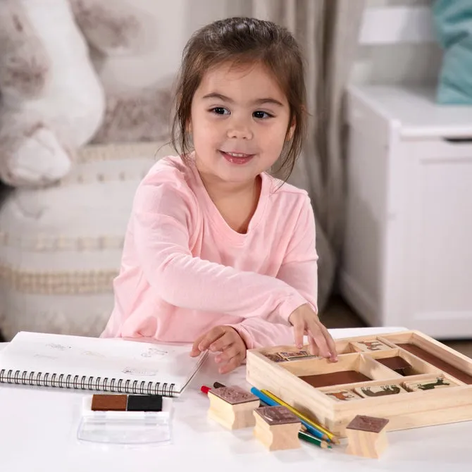 Melissa & Doug Stamp Set: Horses