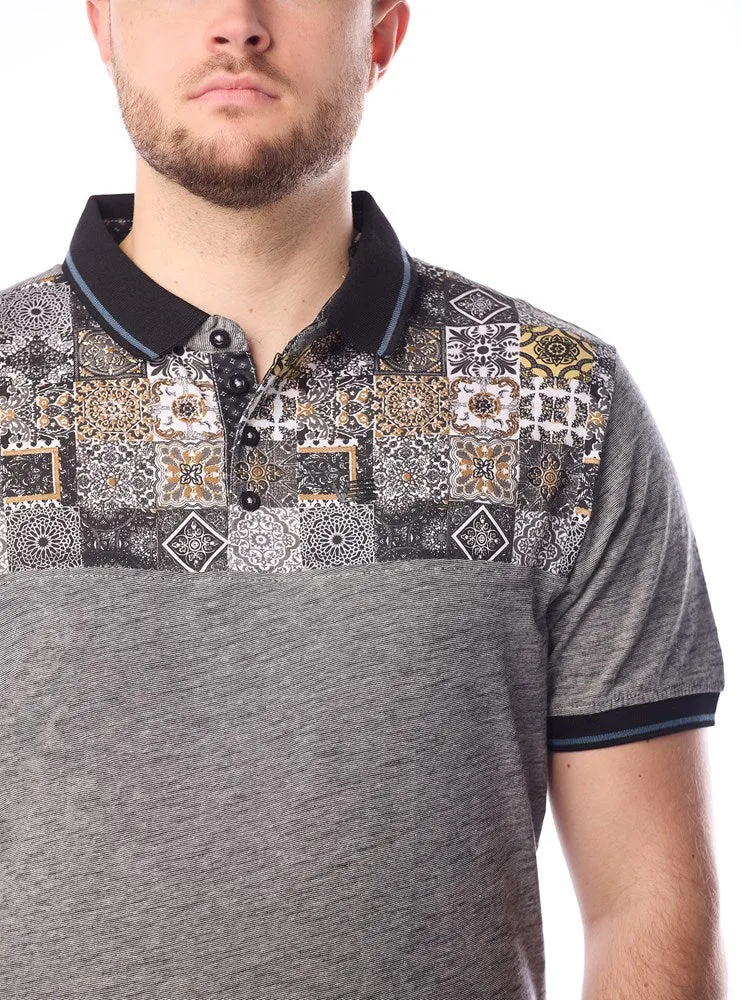 Men's short sleeve polo