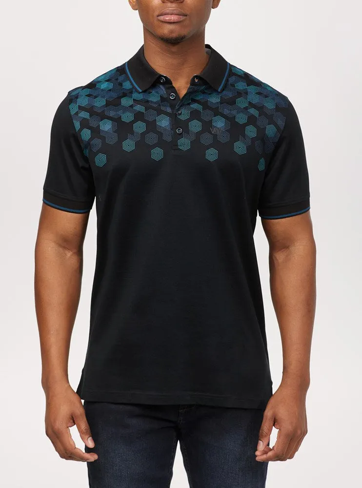 Men's short sleeve polo