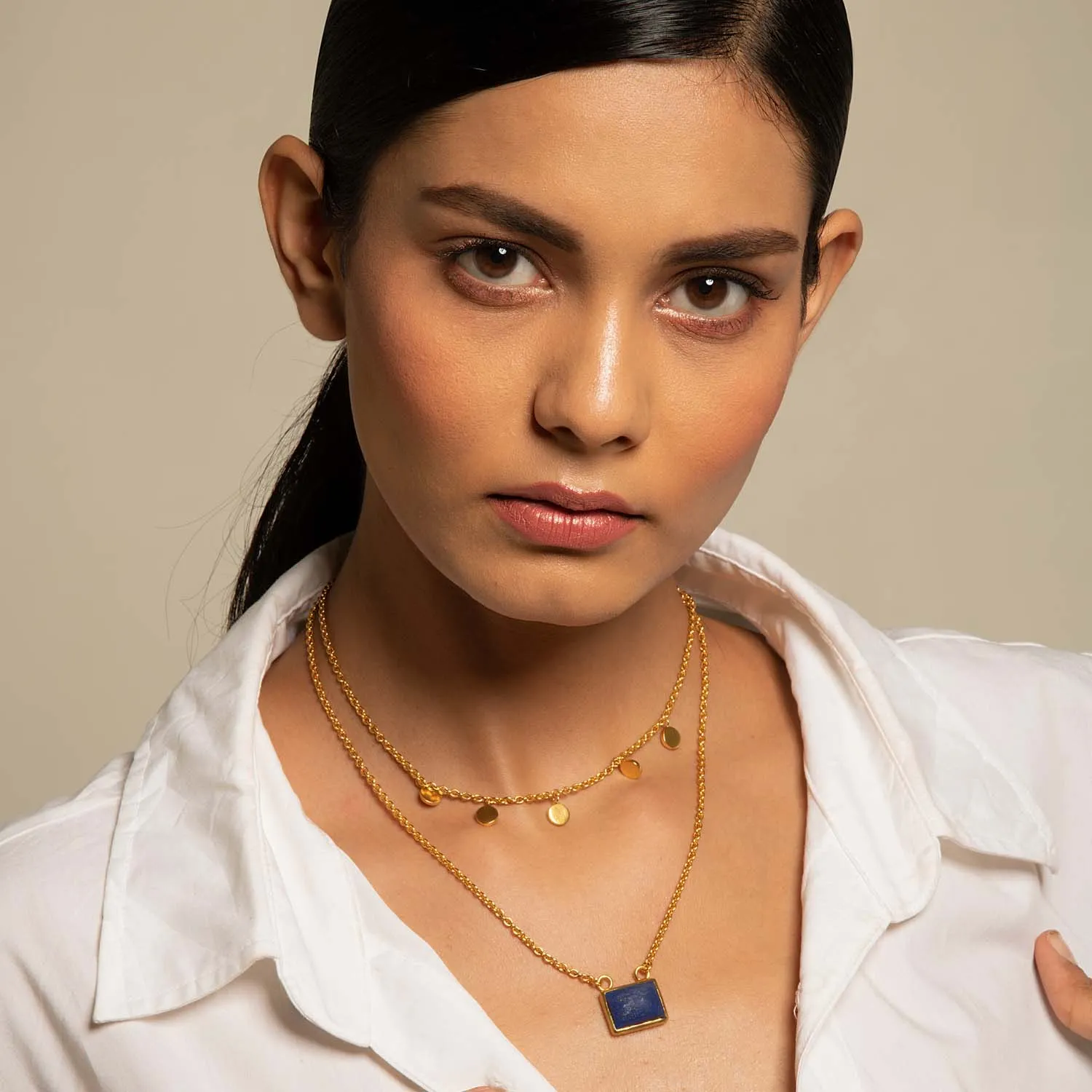 Midas Necklace Lapis