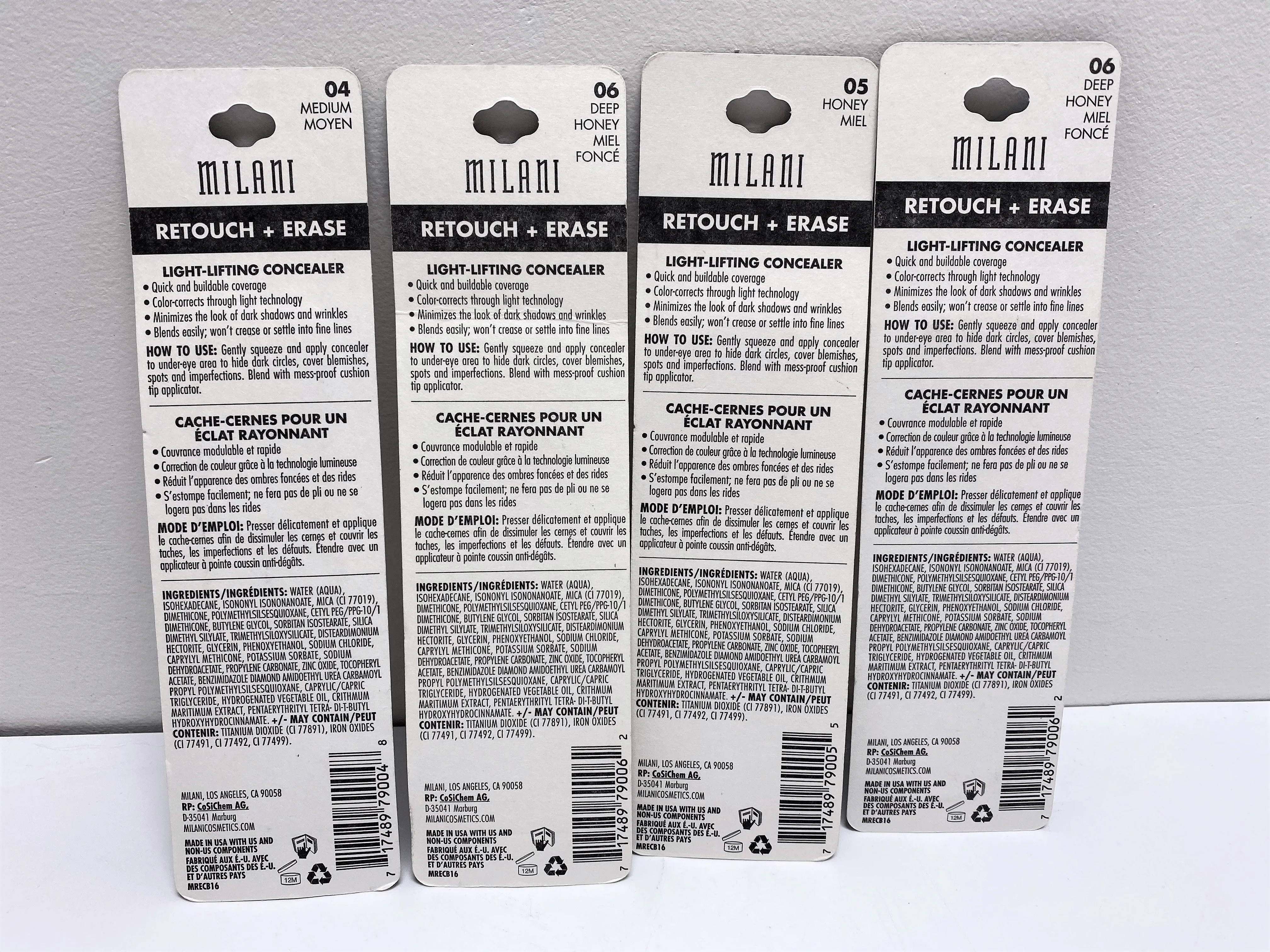 MILANI RETOUCH   ERASE LIGHT-LIFTING CONCEALER
