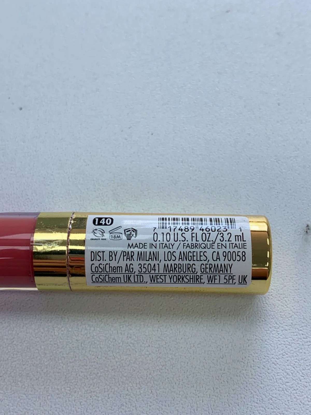 Milani Stay Put Liquid Lipstick 140 The Moment 3.1ml