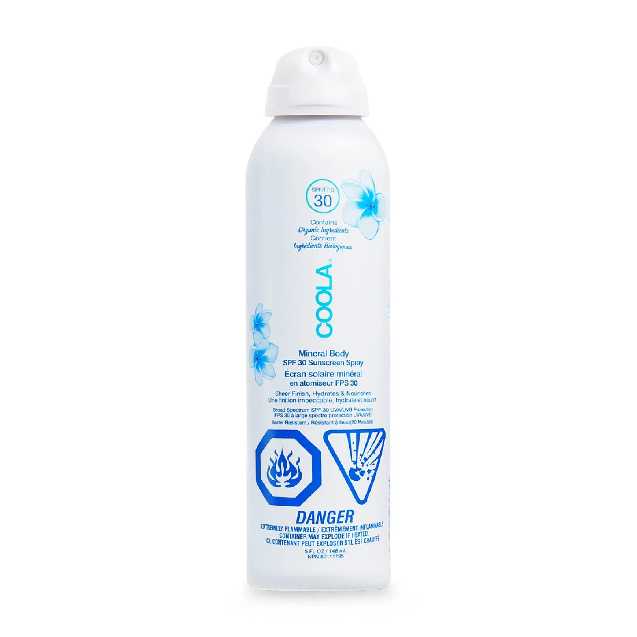 Mineral Body SPF 30 Fragrance Free Sunscreen Spray