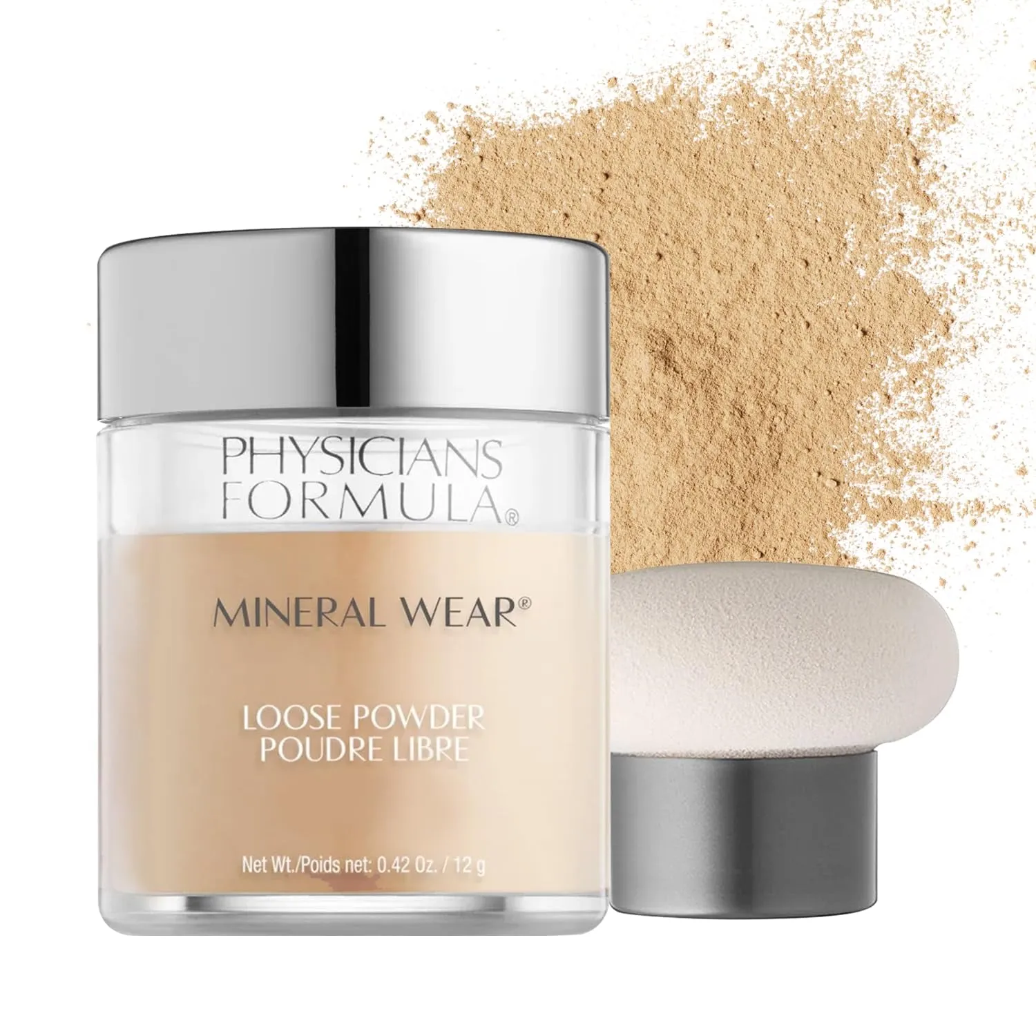 Mineral Wear Talc-Free Loose Powder Creamy Natural, Dermatologist Tested, Clinically Tested