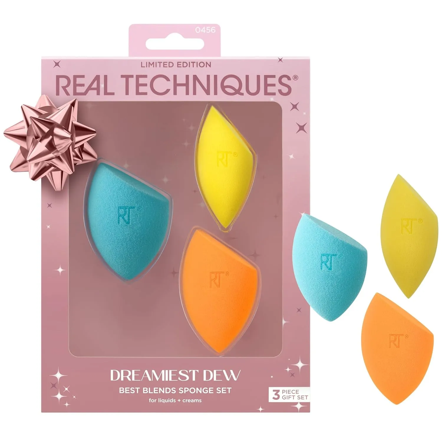 Miracle Complexion Sponge   Concealer Sponge Duo, Makeup Blending Sponges for Foundation & Concealer, Offers Light to Medium Coverage, Natural, Dewy Makeup, Latex-Free Foam 2 Count