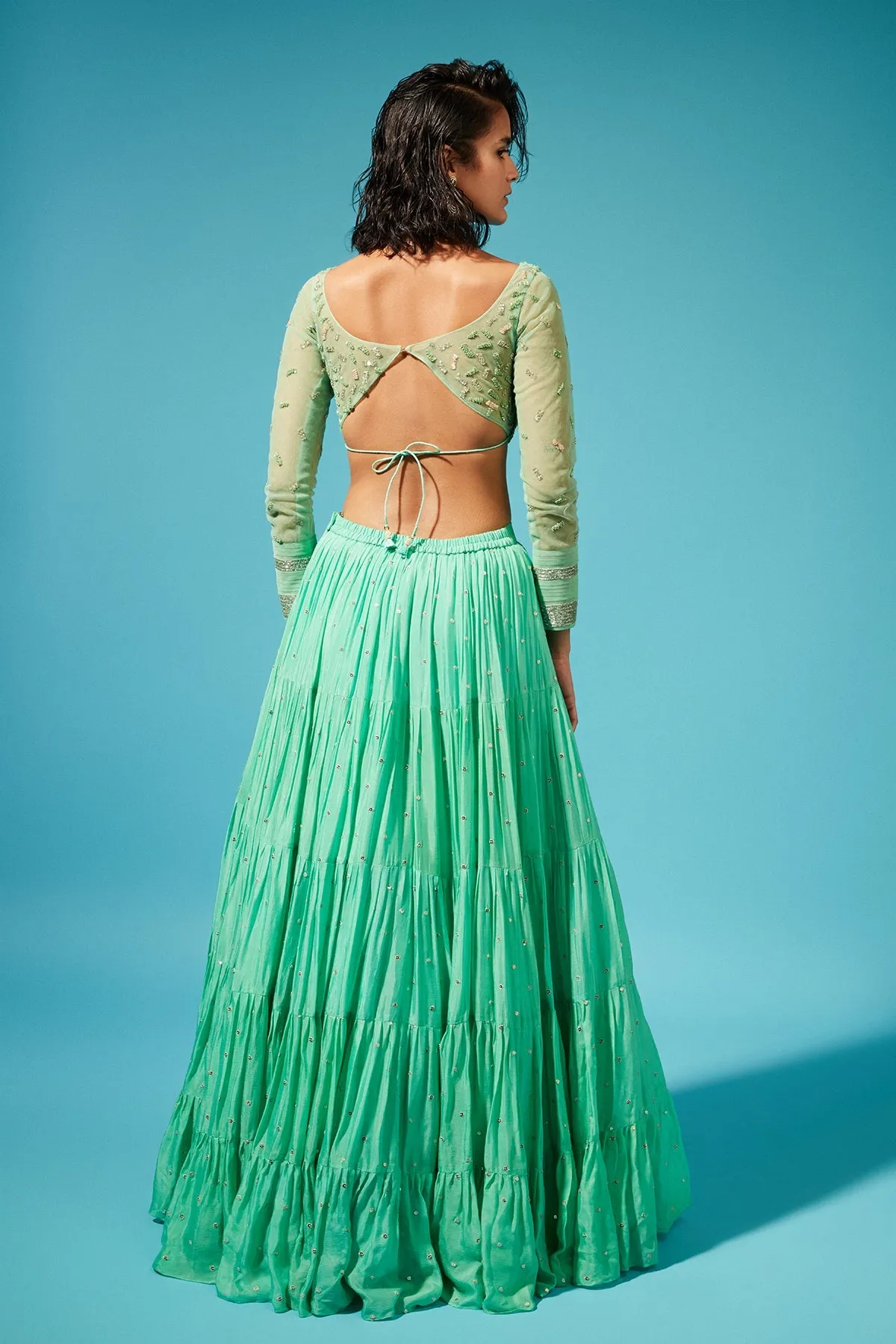 MIRAI TIERED SKIRT