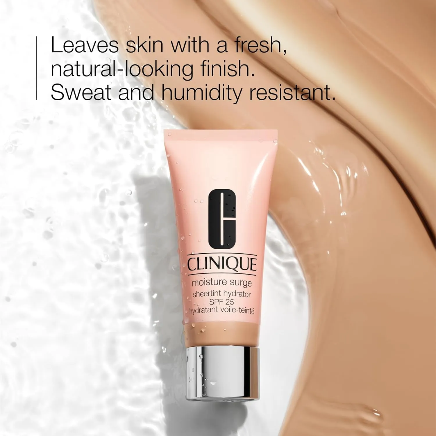 Moisture Surge Sheertint Hydrator Hydrating Tinted Moisturizer Broad Spectrum SPF 25 with Hyaluronic Acid   Aloe Water for All Skin Types | Sheer Coverage, Natural Finish