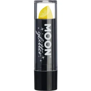 Moon Glitter Iridescent Glitter Lipstick, Yellow