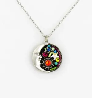 Moon Pendant Necklace