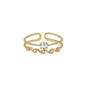 Moonlit Mirage Ring