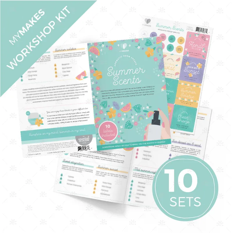 MyMakes : Summer Scents Aromatic Room Sprays (Make & Take Workshop Set)