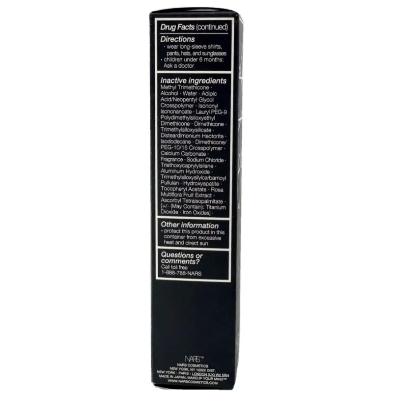 NARS Velvet Matte Skin Tint SPF 30 - Malaga