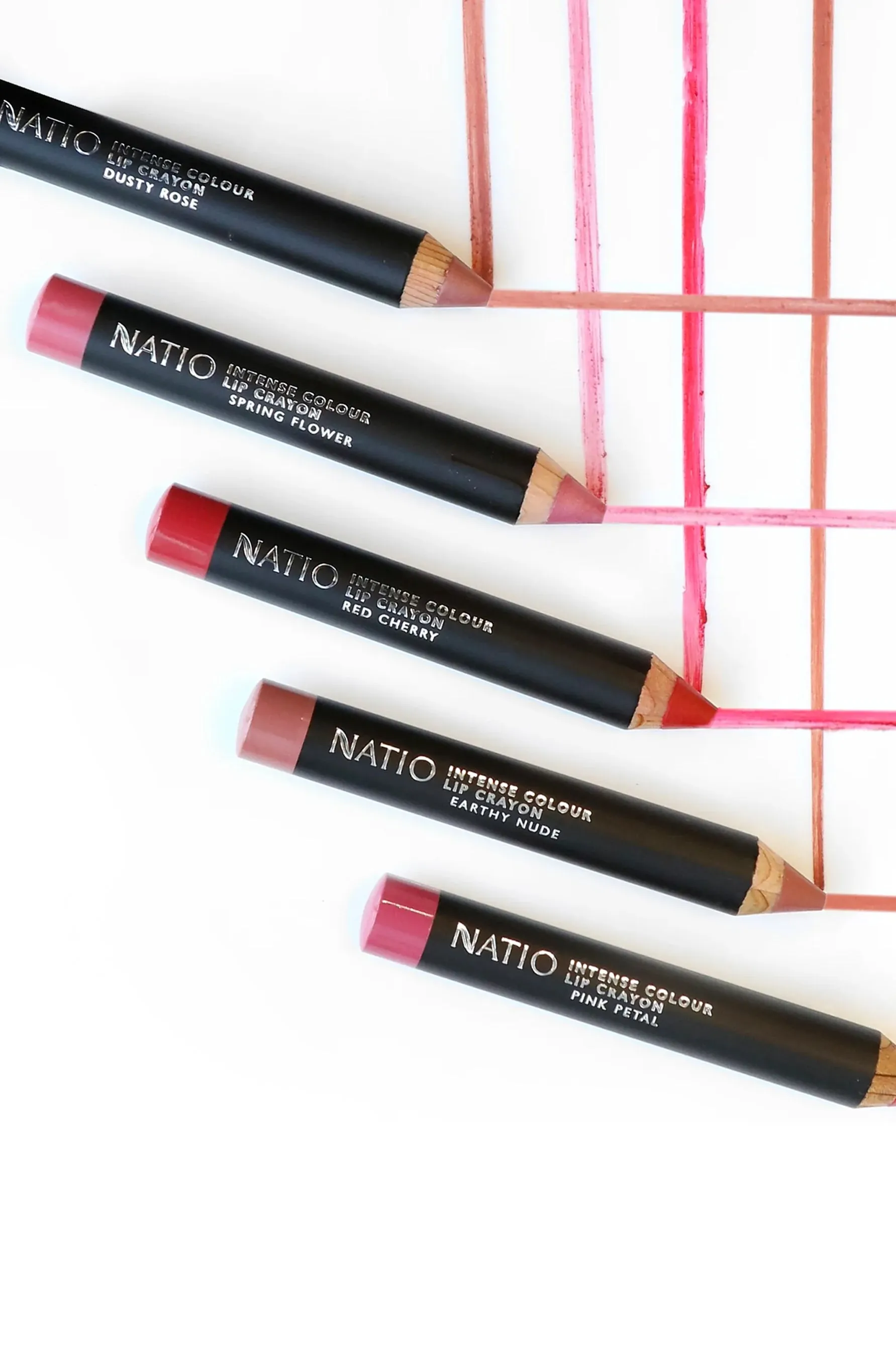 NATIO Intense Colour Lip Crayon Dusty Rose