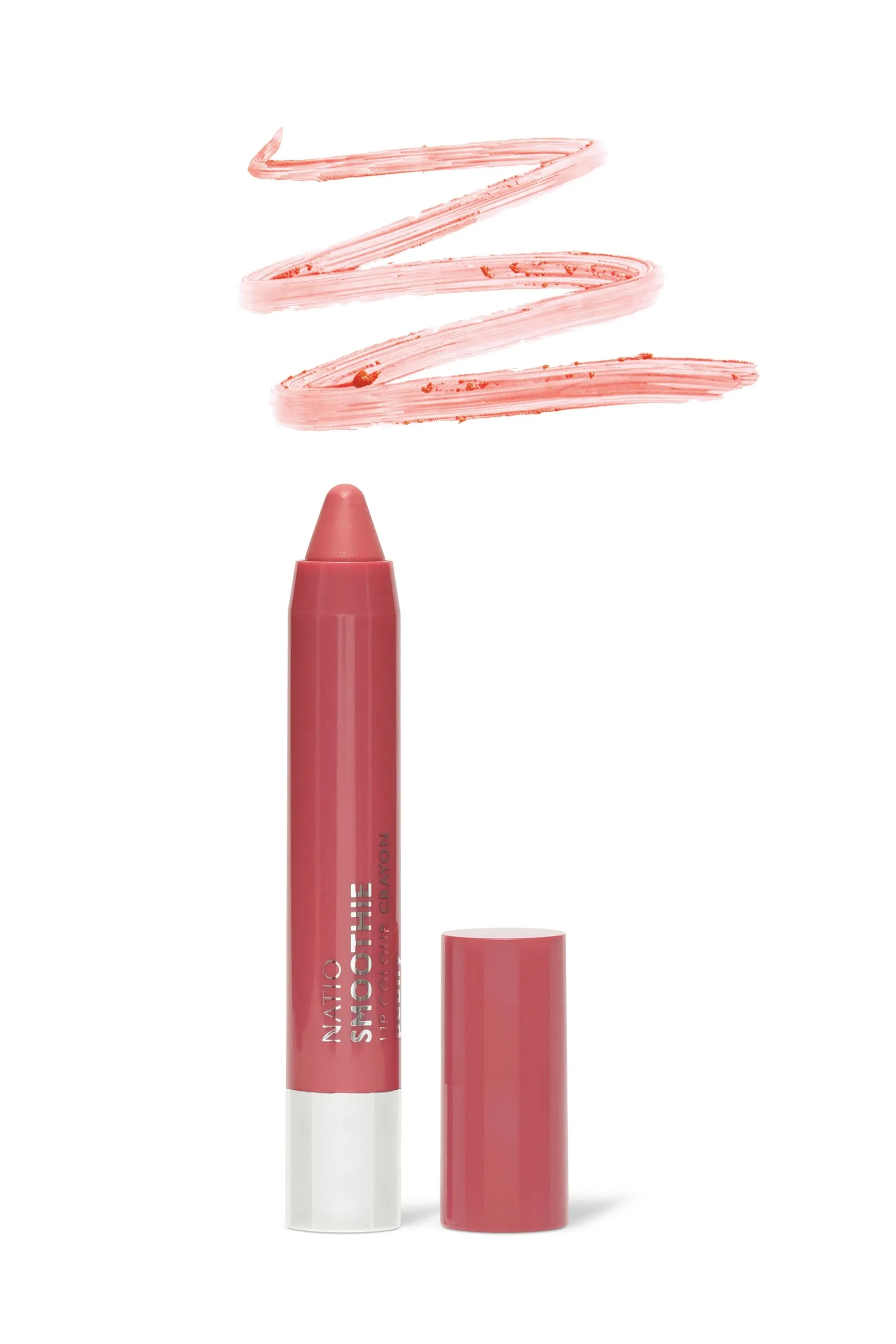 NATIO Smoothie Lip Colour Crayon Peony