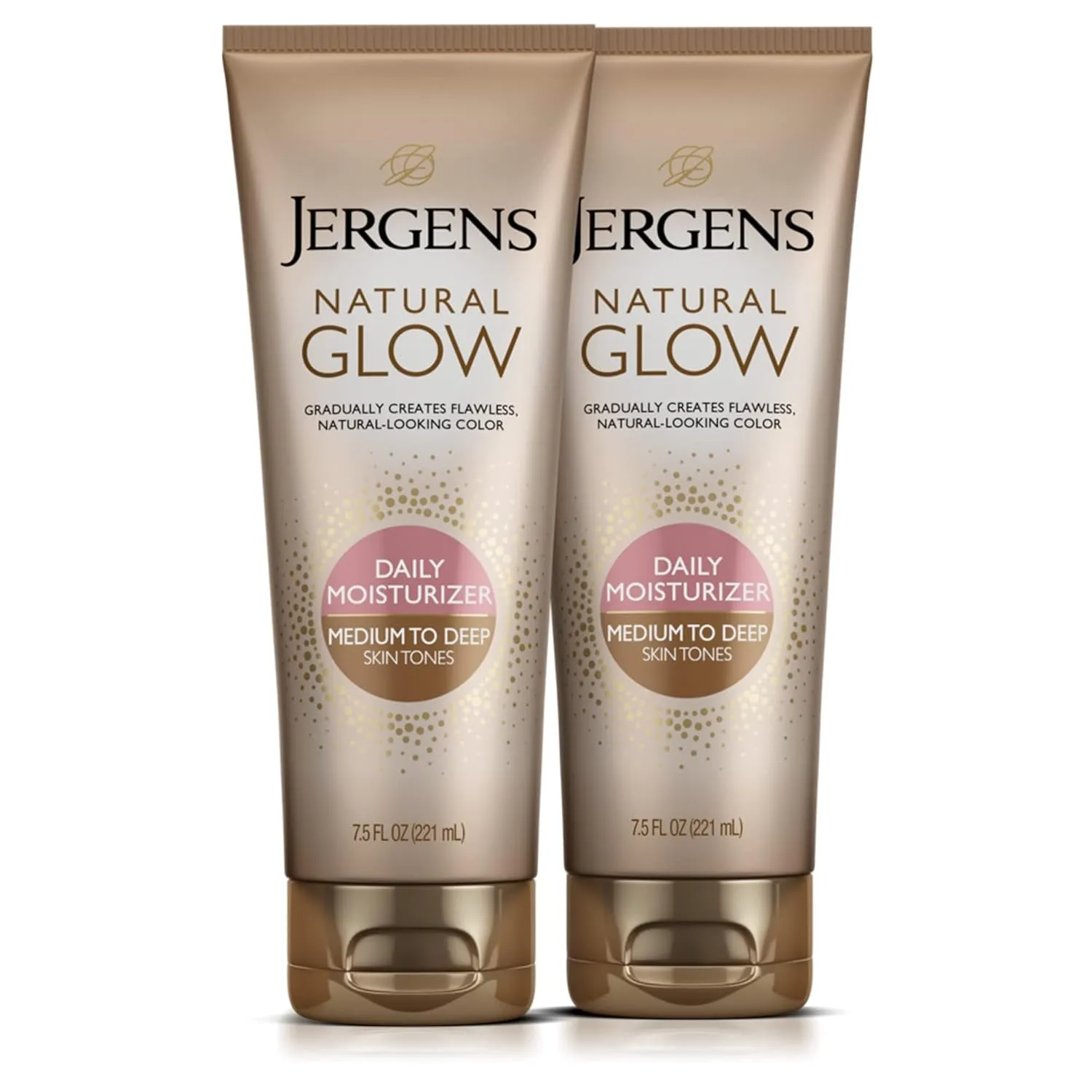 Natural Glow Self Tanner Face Moisturizer, SPF 20 Facial Sunscreen, Medium to Deep Skin Tone, Sunless Tanning, Oil Free, Broad Spectrum Protection UVA and UVB, 2 Oz (Packaging May Vary)