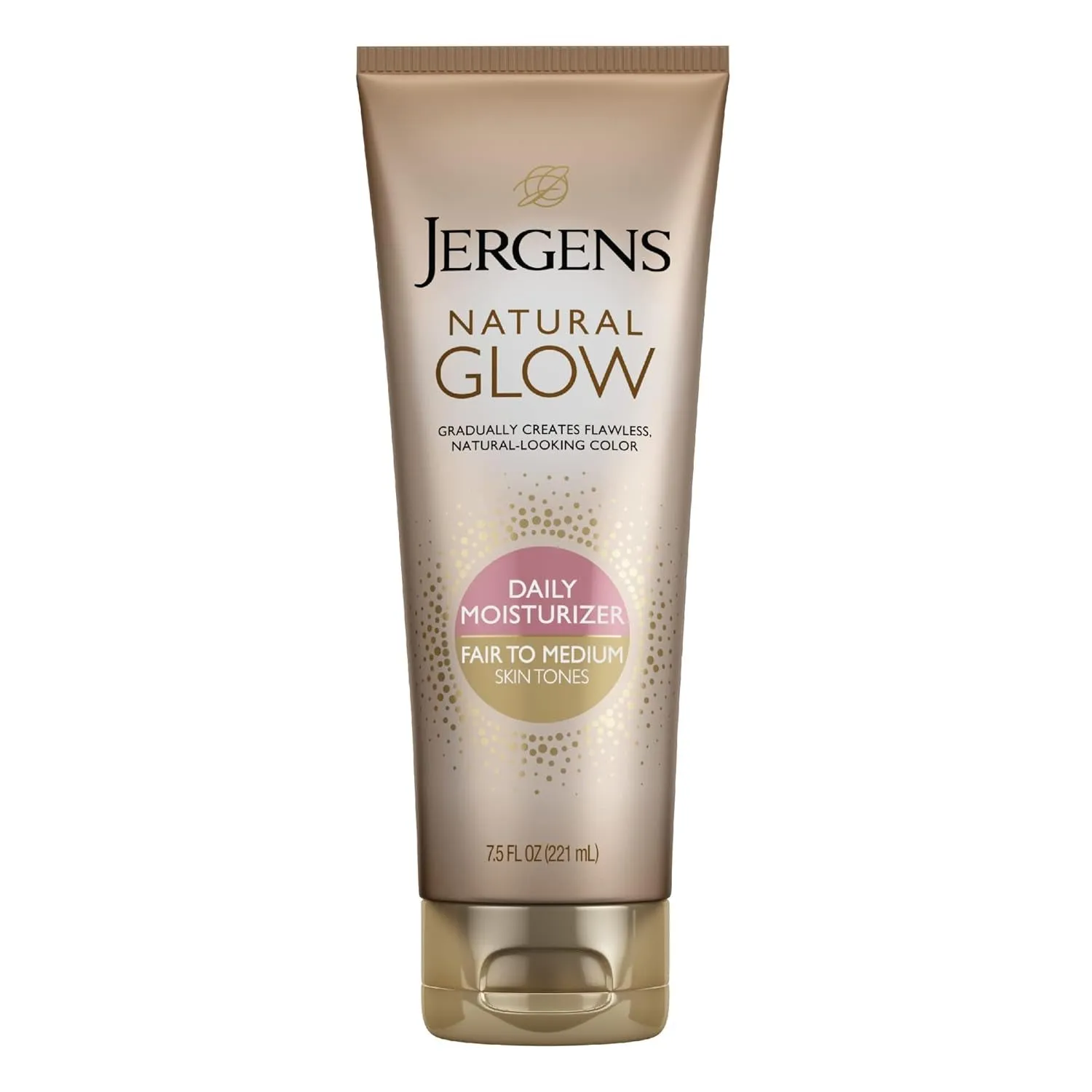 Natural Glow Self Tanner Face Moisturizer, SPF 20 Facial Sunscreen, Medium to Deep Skin Tone, Sunless Tanning, Oil Free, Broad Spectrum Protection UVA and UVB, 2 Oz (Packaging May Vary)