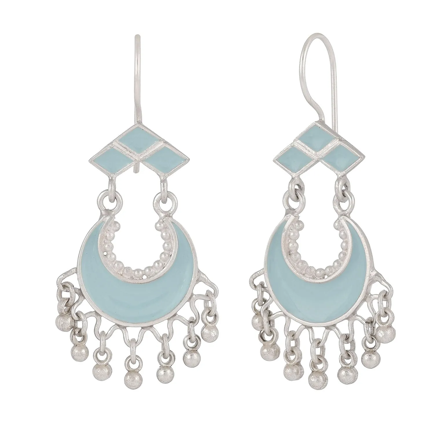 Neera Earrings Aqua