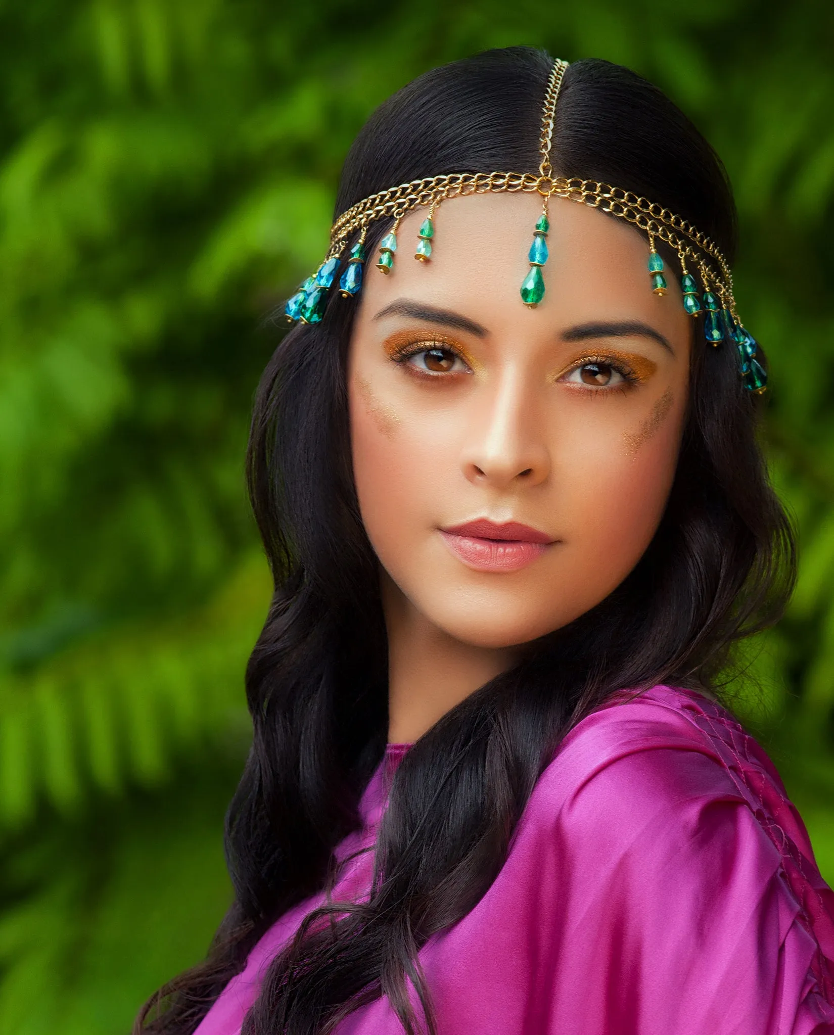 Nereides of the Sea • Teardrop Crystal Headdress