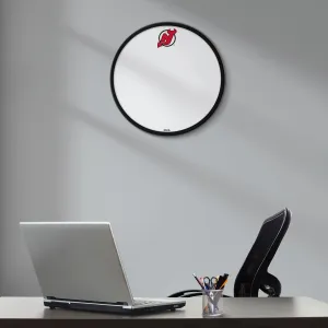 New Jersey Devils: Modern Disc Framed Dry Erase Board