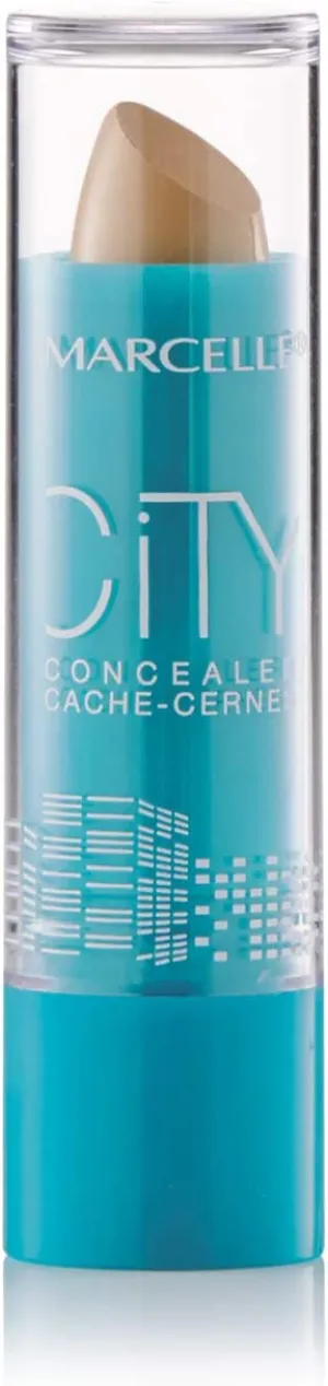 New Marcelle City Concealer, light to medium, Hypoallergenic and Fragrance-Free, 4 g
