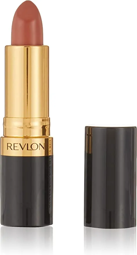 New Revlon Super Lustrous Creme Lipstick, Sandalwood Beige 240, 0.15 Ounce! A silky gloss that boosts hydration and plumps moisture for a colourful, glamorous shine