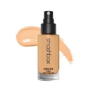 NEW Smashbox Studio Skin 24 Hour Wear Hydrating Foundation - 2.22 skin tone Light-Medium, undertone neutral olive,  Women Foundation 1 oz Retails $50 