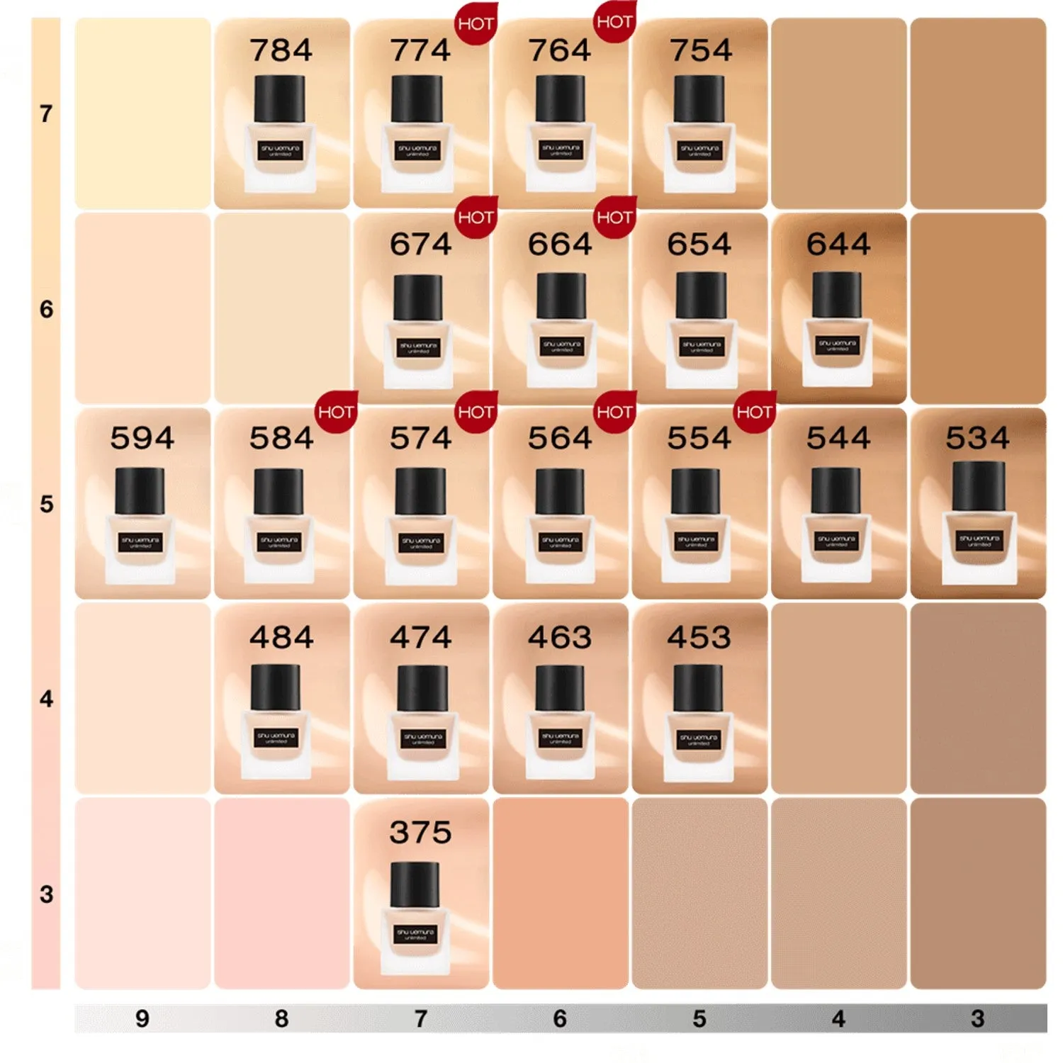 NEW Unlimited Breathable Lasting Foundation  - # 674 Light shell 35ml