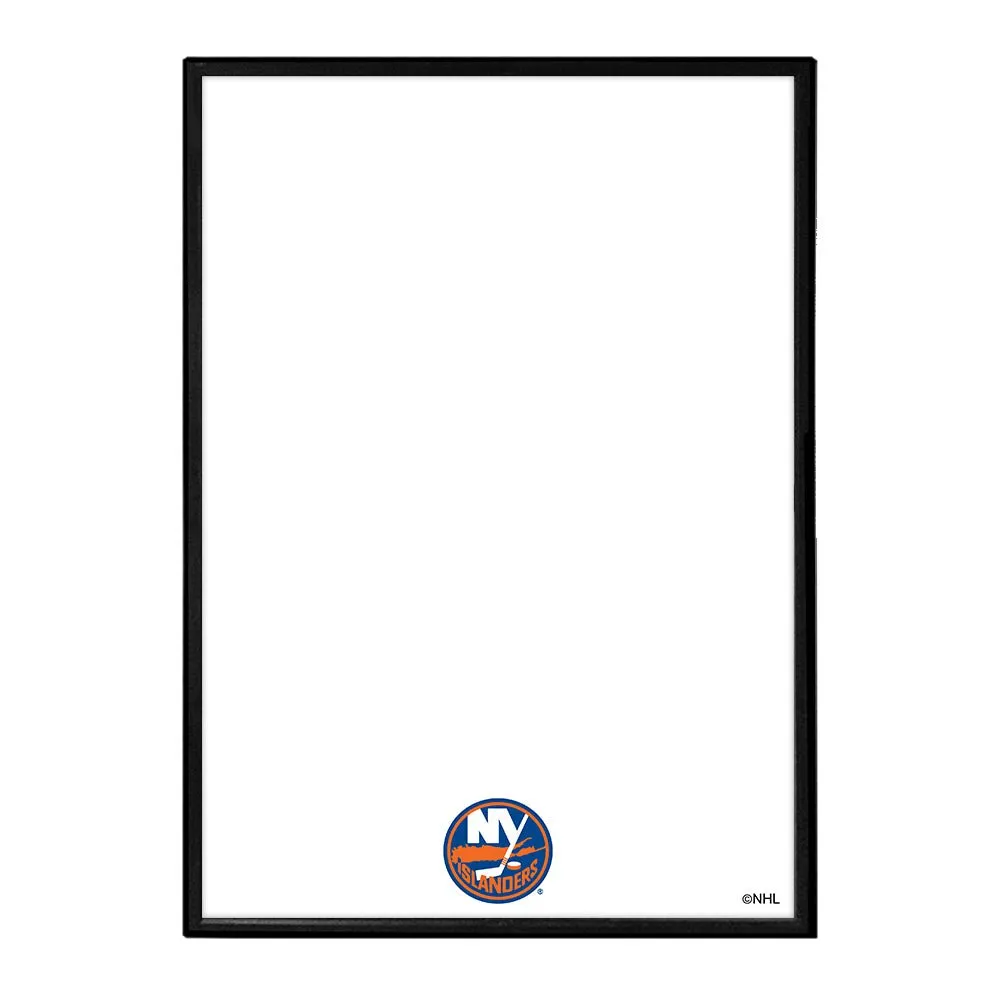 New York Islanders: Framed Dry Erase Board