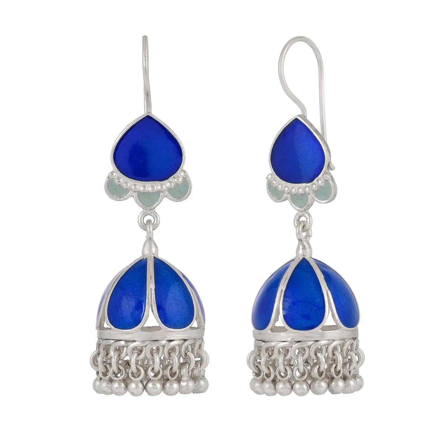 Noor Midnight Blue Earrings