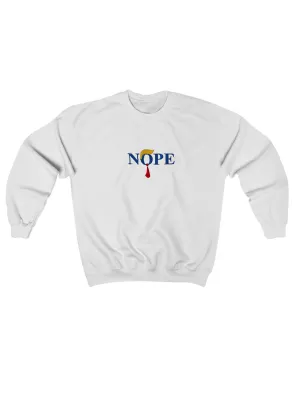 Nope Donald Trump Sweatshirt