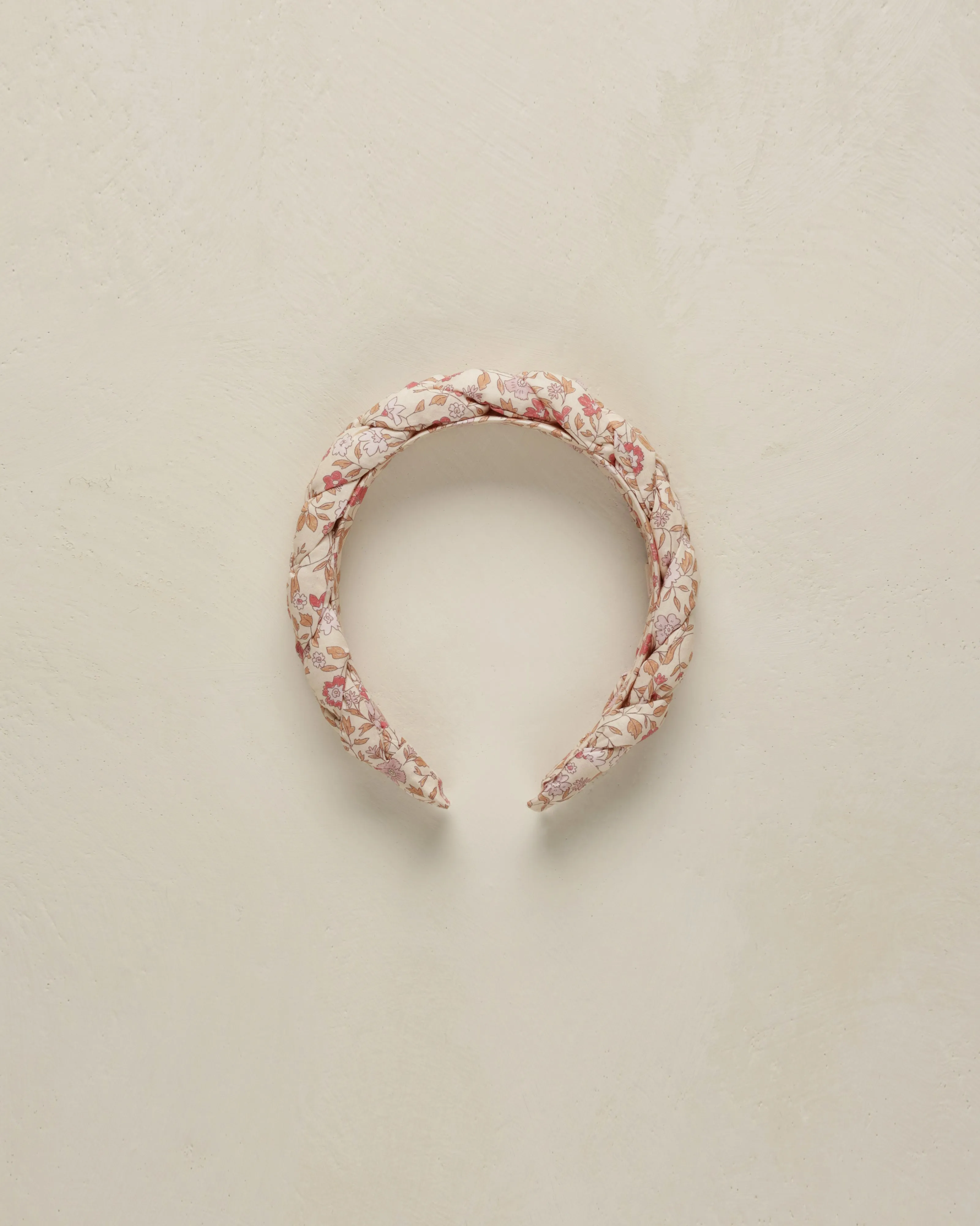 NORALEE Braided Headband || Blush Garden