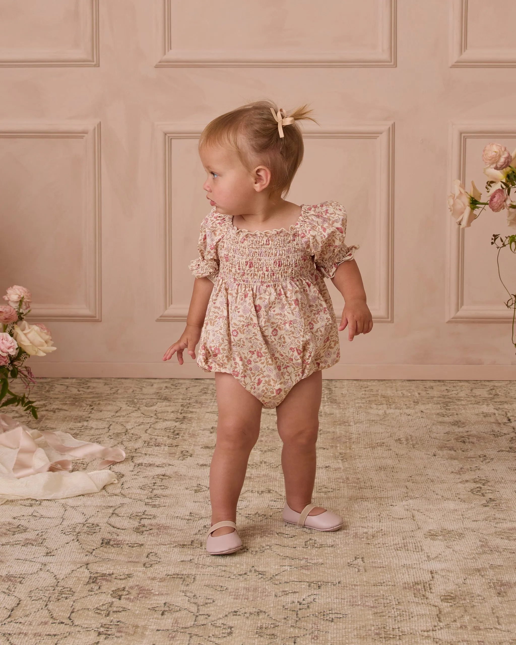 NORALEE Hazel Romper | Blush Garden