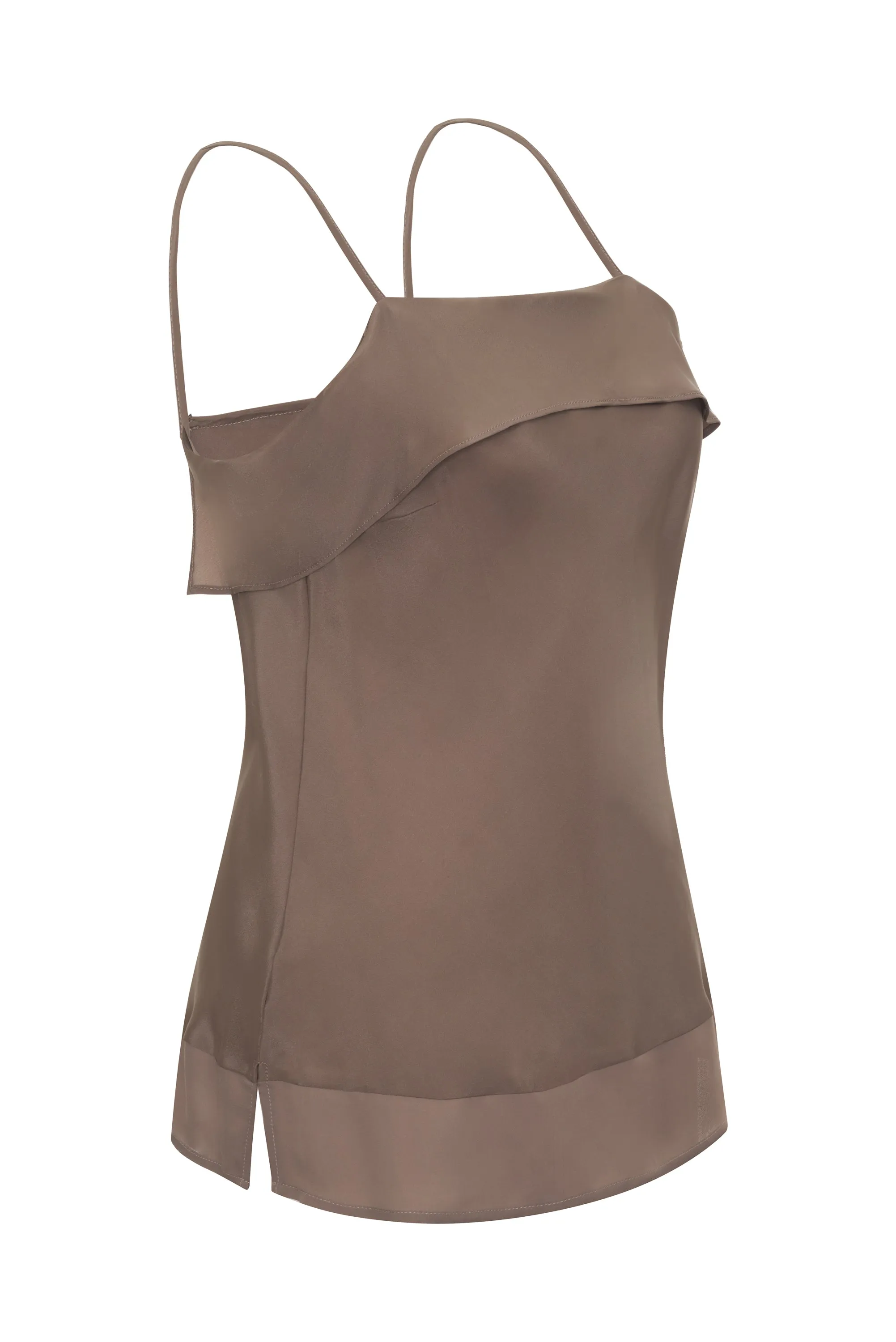 Now 60% OFF - Romy Sheer Bottom Cami Black