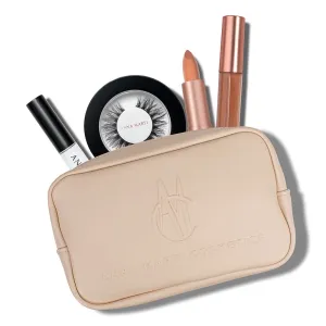Nude Peach Bundle with Lashes and Bag