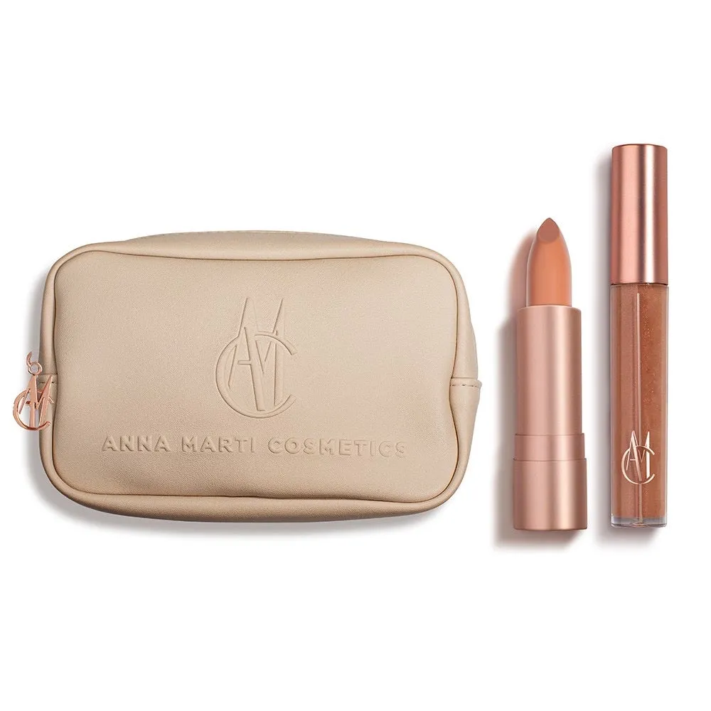 Nude Peach Bundle with Lashes and Bag
