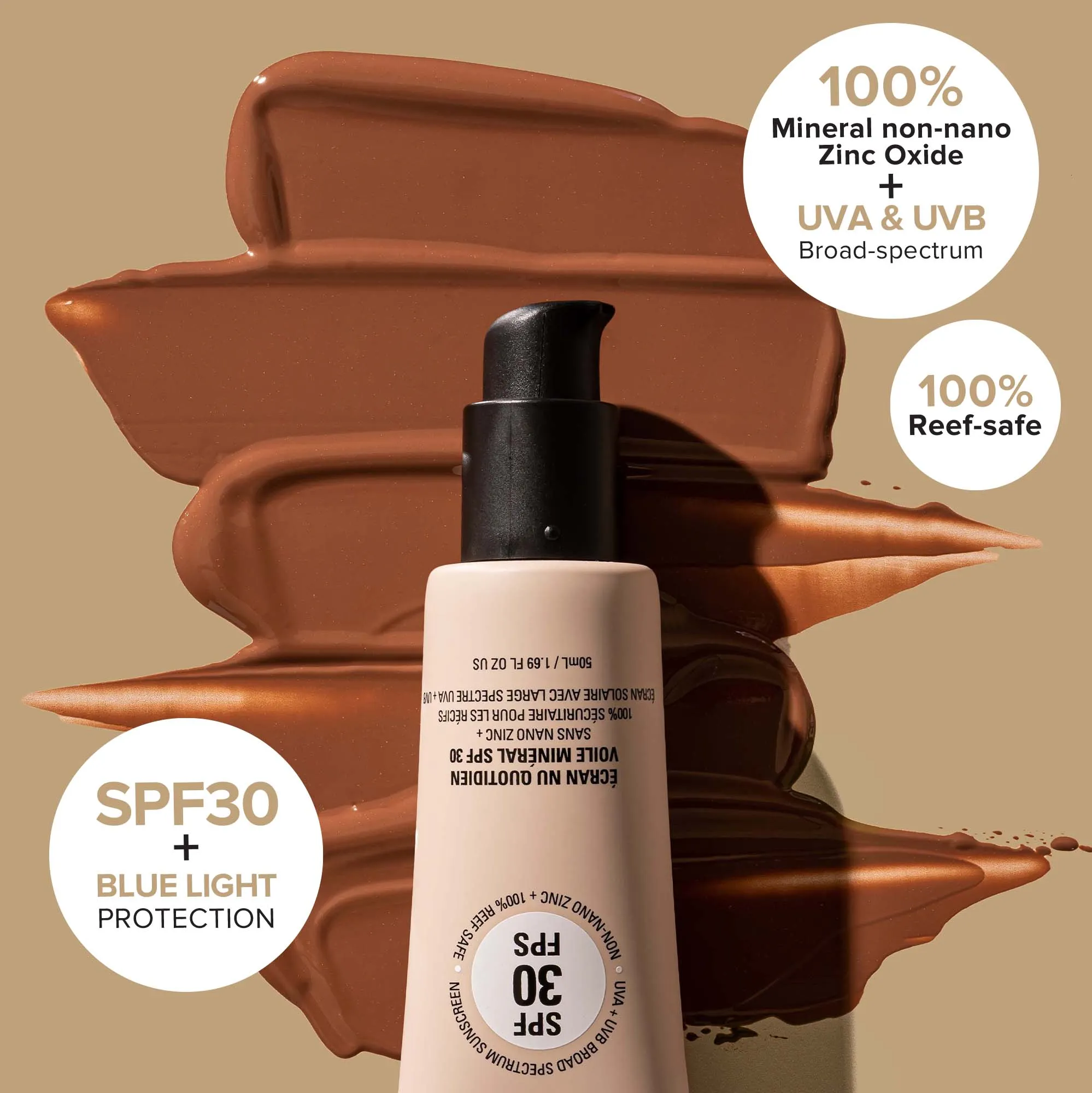 NUDESKIN Nudescreen Daily Mineral Veil SPF 30