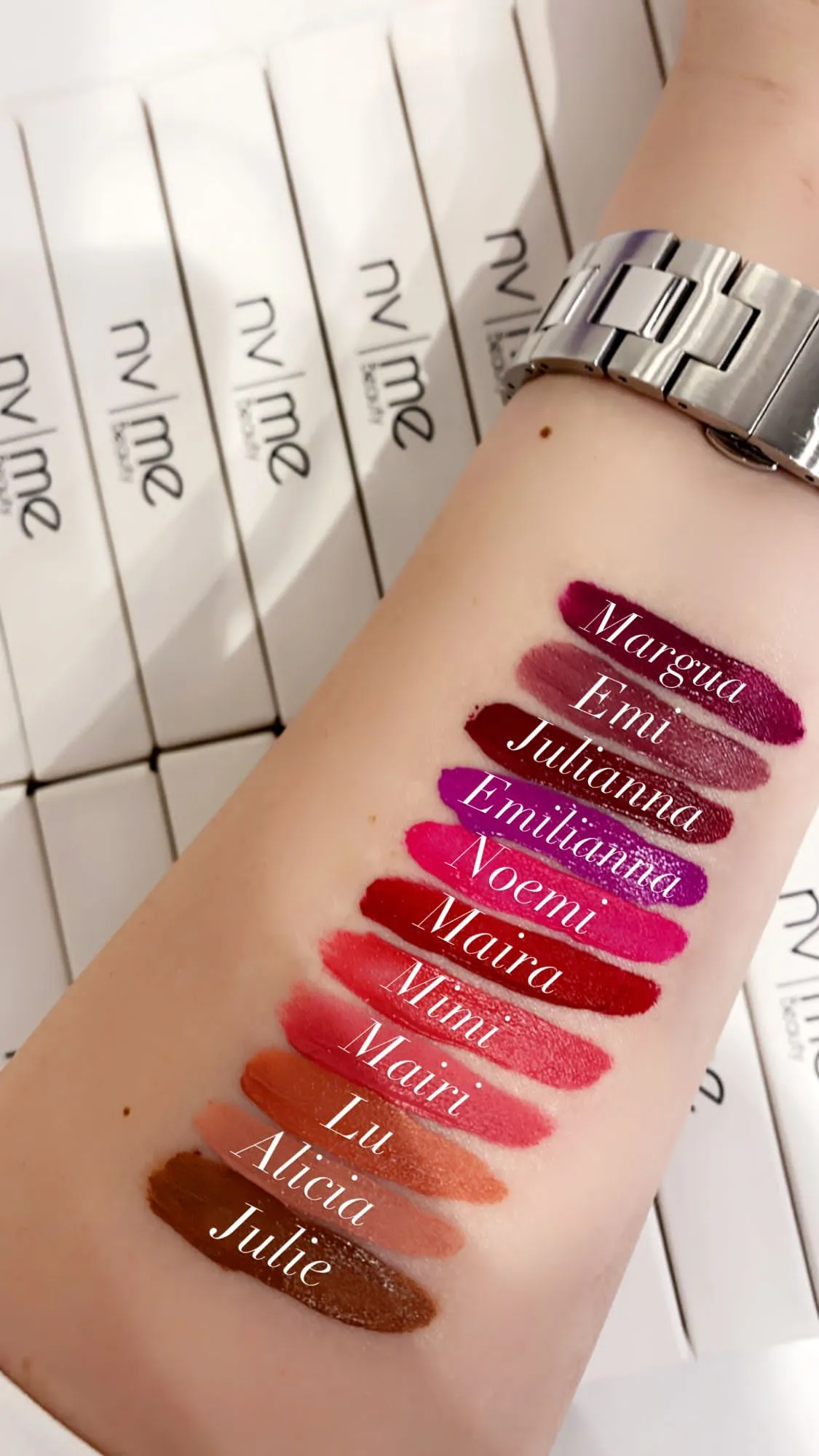 nv|me Beauty Semi-Matte Liquid Lipstick- Emi