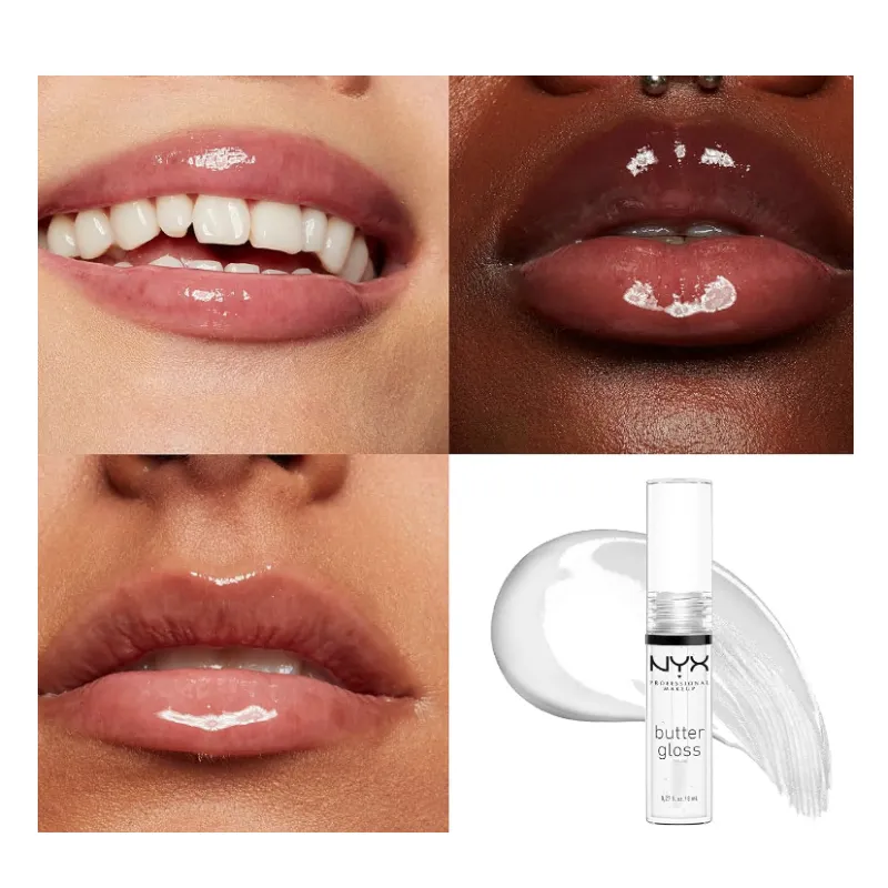 NYX Butter Gloss Lip Gloss - BLG54 Sugar Glass