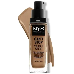 NYX Can't Stop Won't Stop Full Coverage Foundation - 15 Caramel