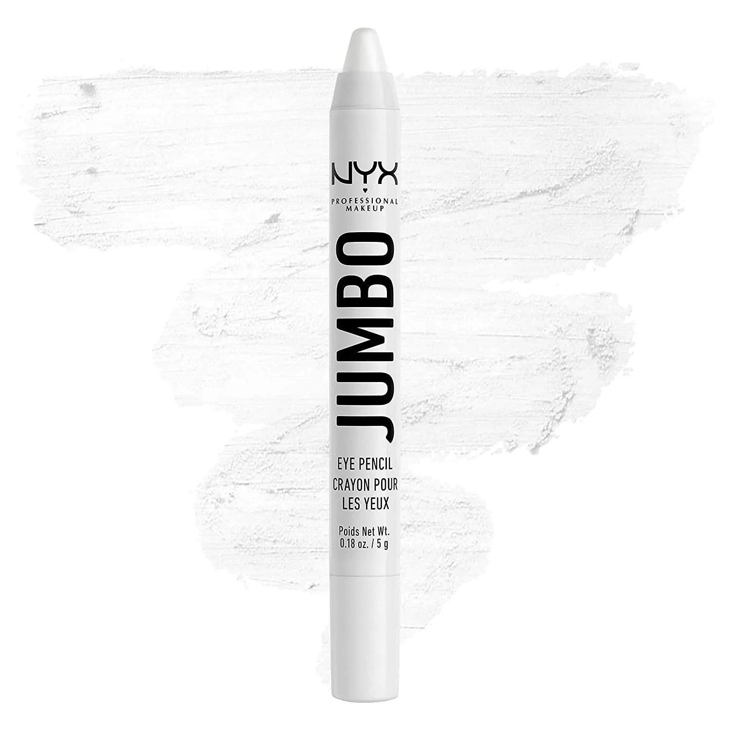 NYX PROFESSIONAL MAKEUP Jumbo Eye Pencil, Eyeshadow & Eyeliner Pencil - Milk (Packaging May Vary)