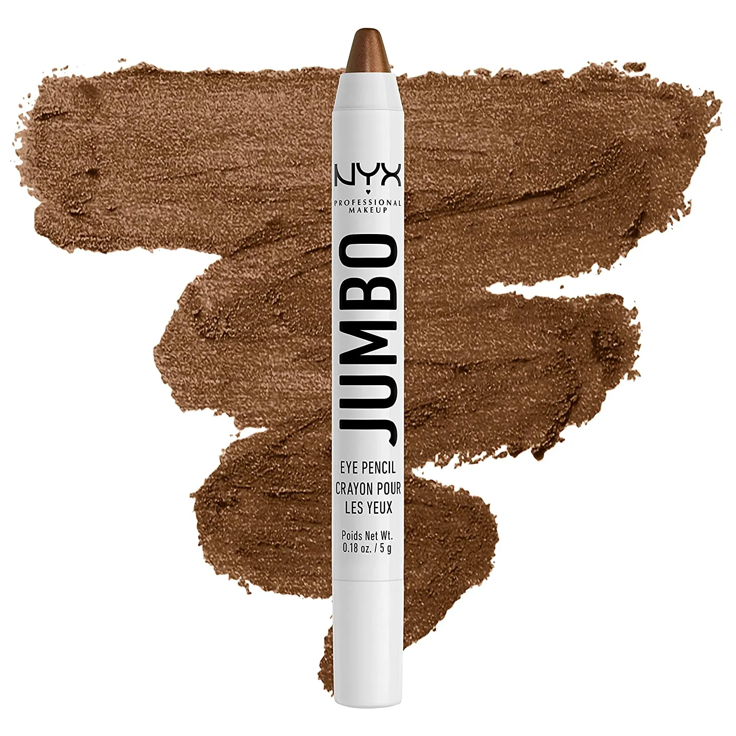 NYX PROFESSIONAL MAKEUP Jumbo Eye Pencil, Eyeshadow & Eyeliner Pencil - Milk (Packaging May Vary)