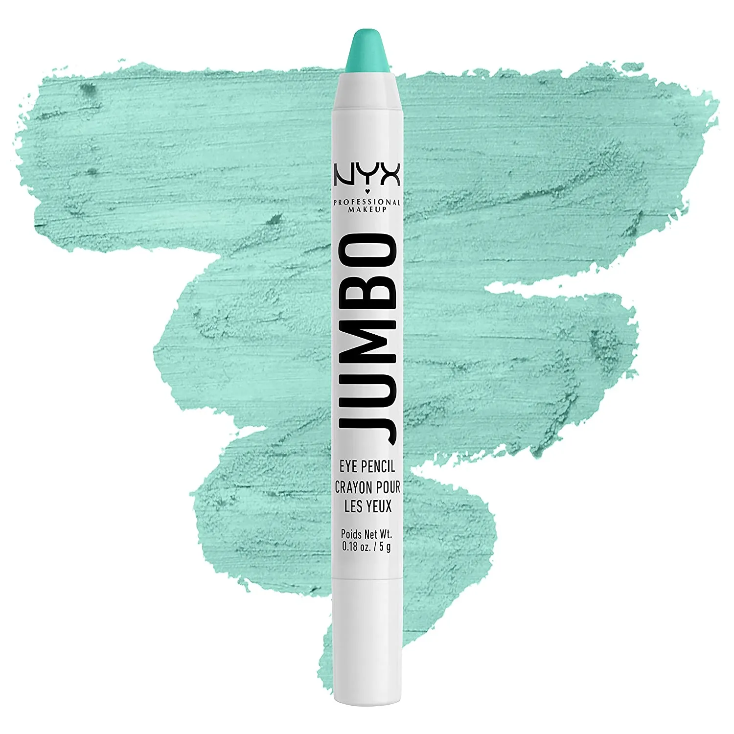 NYX PROFESSIONAL MAKEUP Jumbo Eye Pencil, Eyeshadow & Eyeliner Pencil - Milk (Packaging May Vary)
