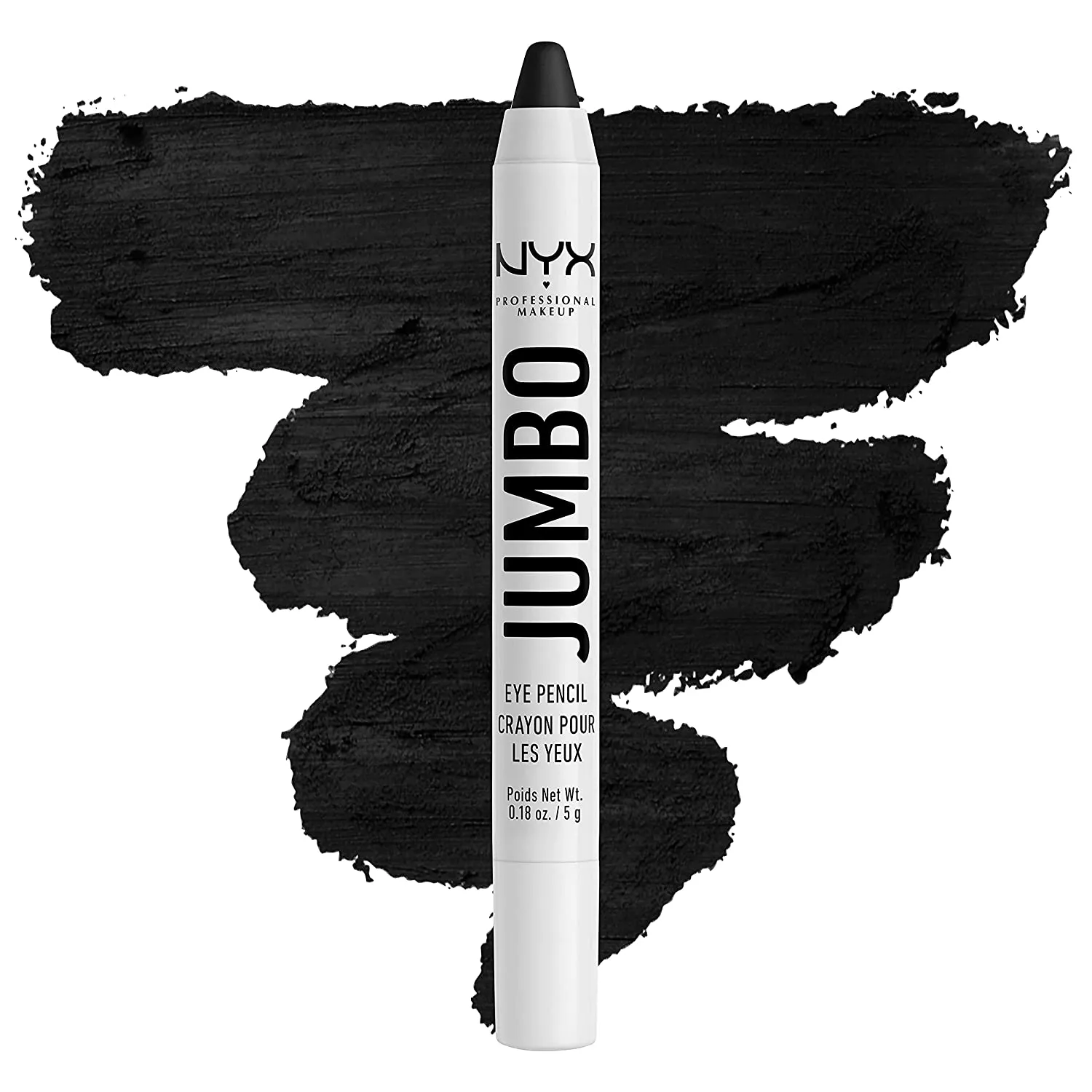 NYX PROFESSIONAL MAKEUP Jumbo Eye Pencil, Eyeshadow & Eyeliner Pencil - Milk (Packaging May Vary)
