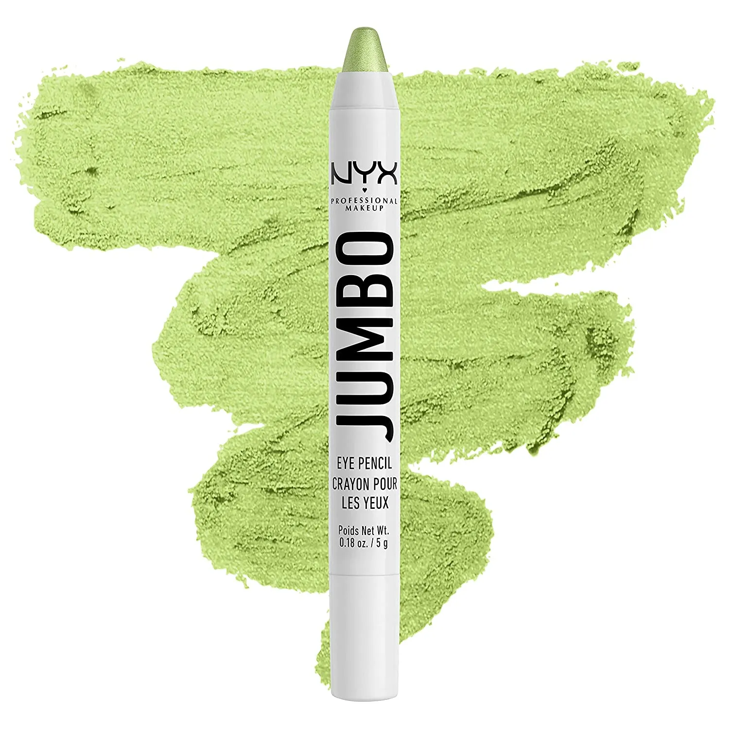 NYX PROFESSIONAL MAKEUP Jumbo Eye Pencil, Eyeshadow & Eyeliner Pencil - Milk (Packaging May Vary)