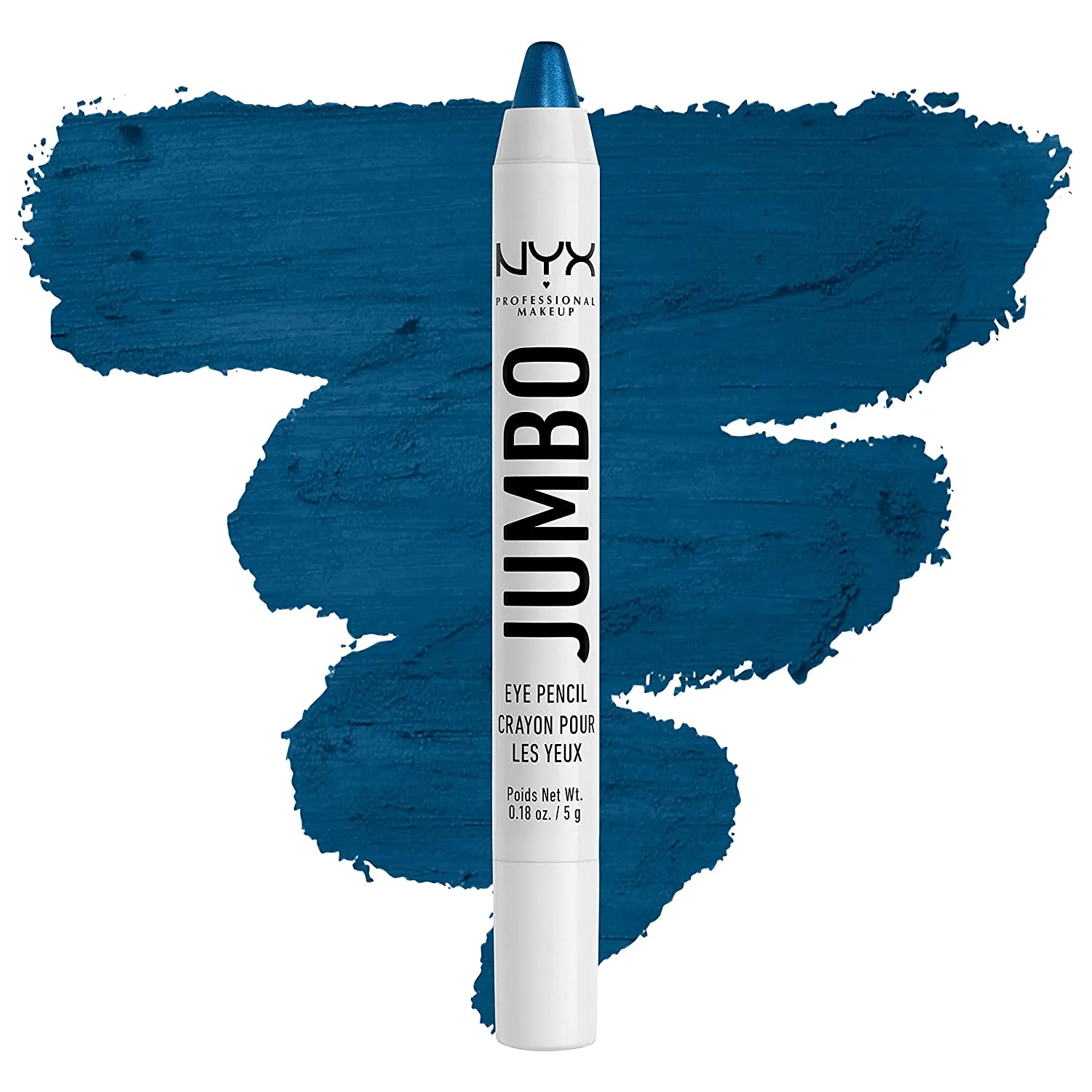 NYX PROFESSIONAL MAKEUP Jumbo Eye Pencil, Eyeshadow & Eyeliner Pencil - Milk (Packaging May Vary)